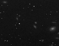 virgo cluster of galaxies under dark skies