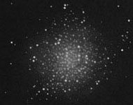 globular cluster in large telescope