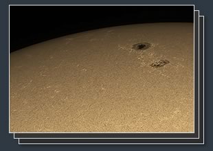 astrophotography of sun