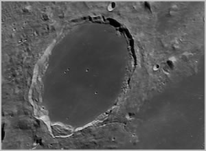 moon - plato crater