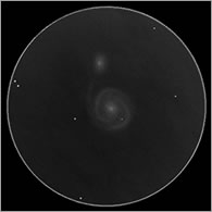 M51 - Whirlpool galaxy sketch