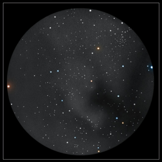 North America nebula sketch - NGC7000