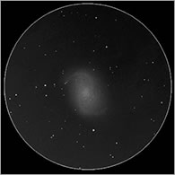 M33 - triangulum galaxy sketch