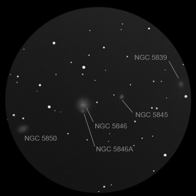 ngc 5846, 5850 chain annotated