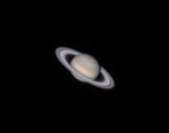 saturn through large telescope