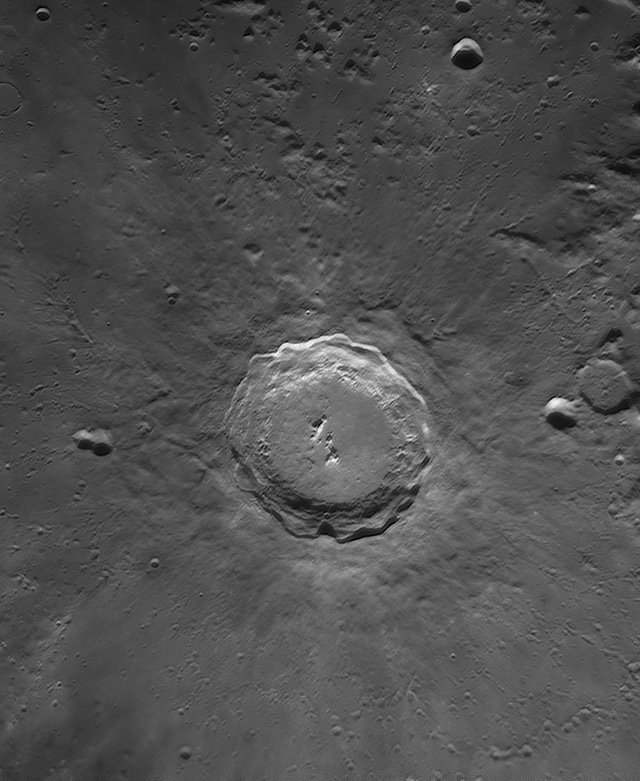moon - copernicus crater region