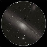 M31 - Andromeda Galaxy sketch